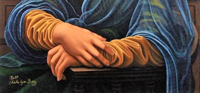 Mona Lisa Charles Lynn Bragg Gallery Proof Canvas Giclée Print Artist Hand Signed and GP Numbered