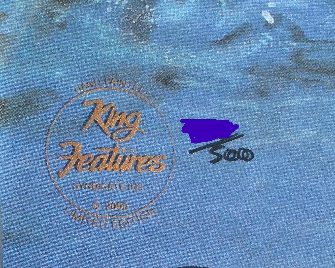 The Big One - Limited Edition Hand Painted Animation Cel by Myron Waldman and Full Color Background