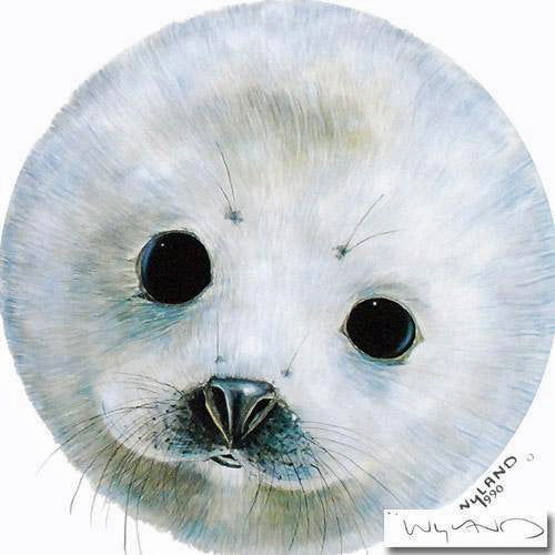 Save the Seals Wyland Diptych Lithograph Print Artist Hand Signed and Numbered