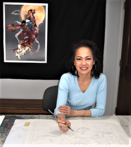 Caroline Young Artist Biography and Art Gallery Collection