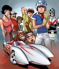 Speed Racer Cartoon Animation Art and Gallery Collection