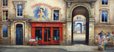 Cafe Du Vaudeville Alexander Borewko Canvas Giclee Artist Hand Signed and Numbered