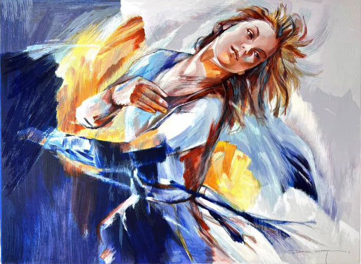 Christine Comyn Untitled Artist Proof Giclée Print Artist Hand Signed and AP Numbered