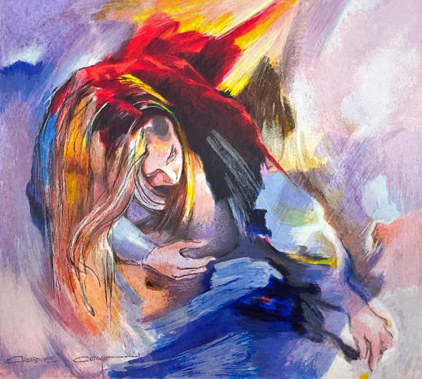 Christine Comyn Giclee Print on Paper Artist Hand Signed and Numbered