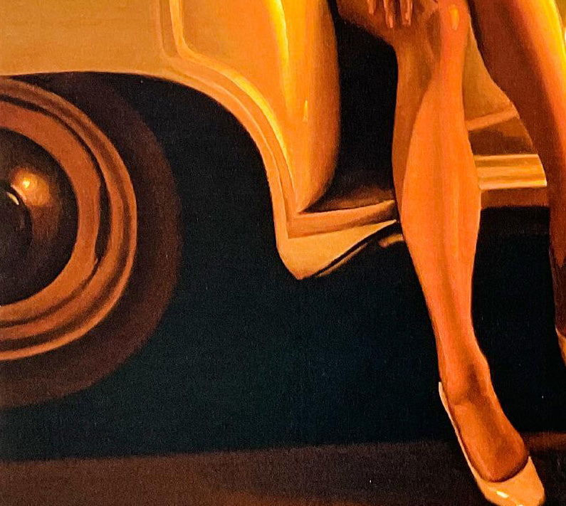 Quintessential Glamour Carrie Graber Canvas Giclée Print Artist Hand Signed and Numbered