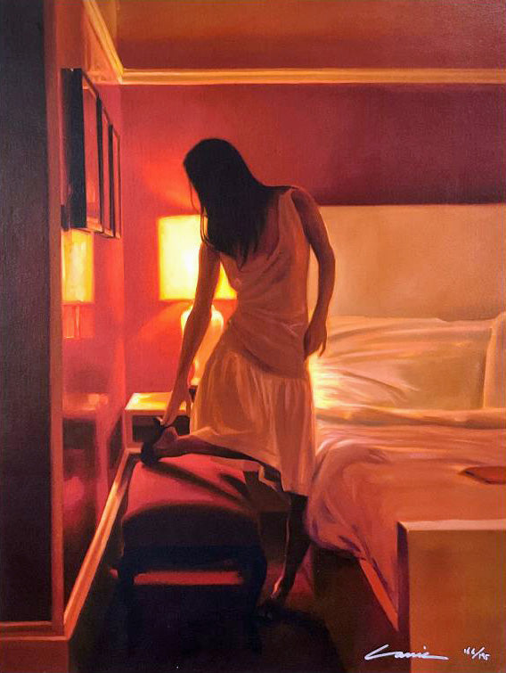 Soft Shadows Carrie Graber Canvas Giclée Print Artist Hand Signed and Numbered