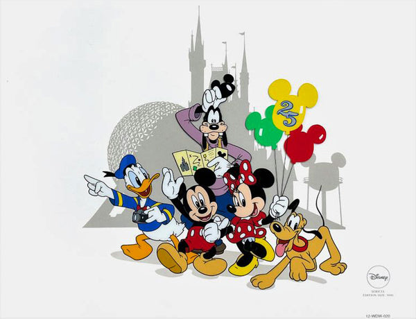 Disney - ディズニー　セリセル　75th FAB FIVE Ltd Edition Sericel 