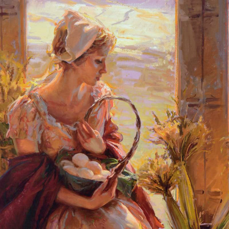 Morning Warmth Dan Gerhartz Giclée on Stretched Canvas Artist Hand Signed and Numbered