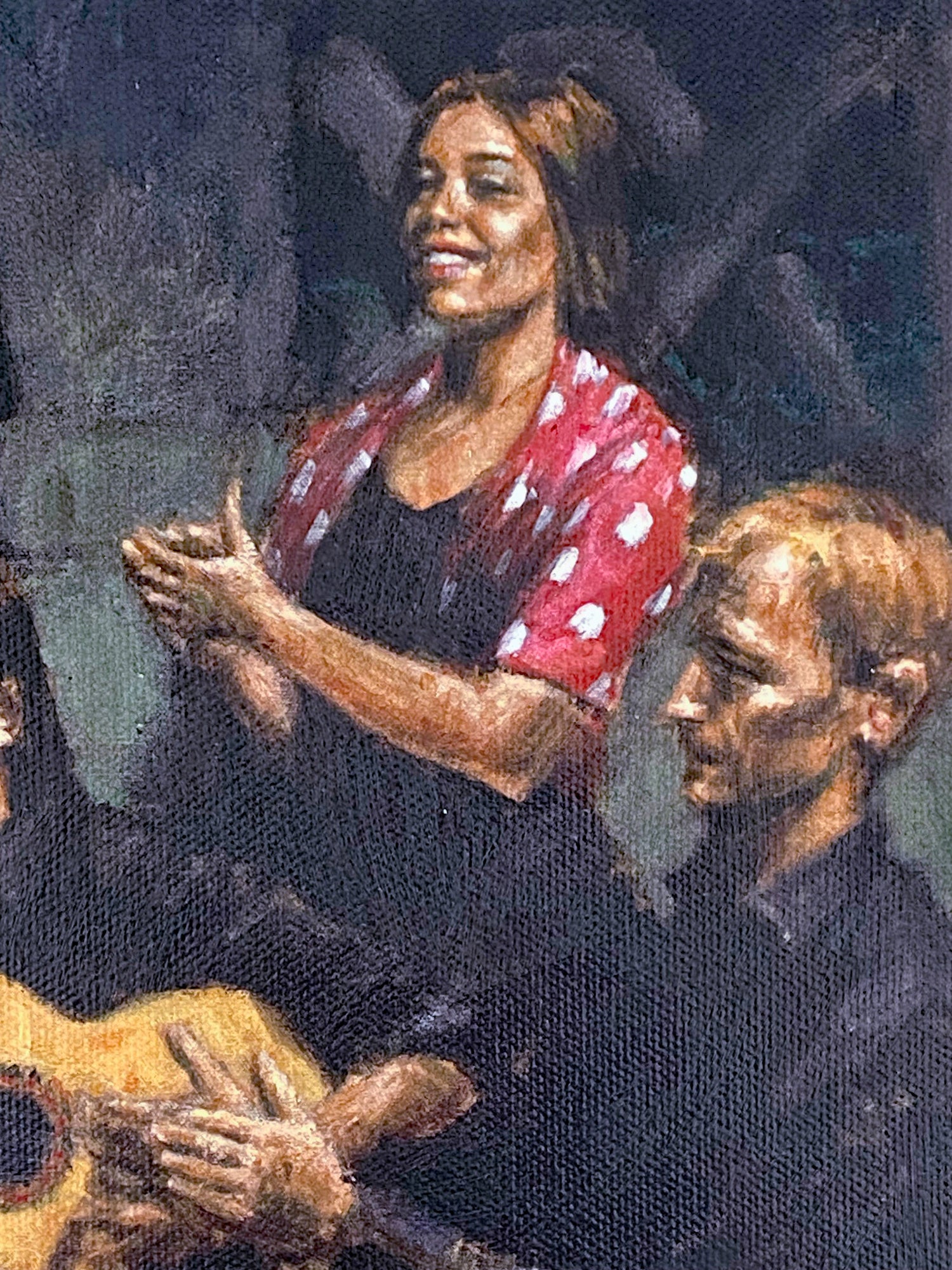 La Juerga Fabian Perez Artist Proof Giclée Print on Board Artist Hand Signed and Numbered