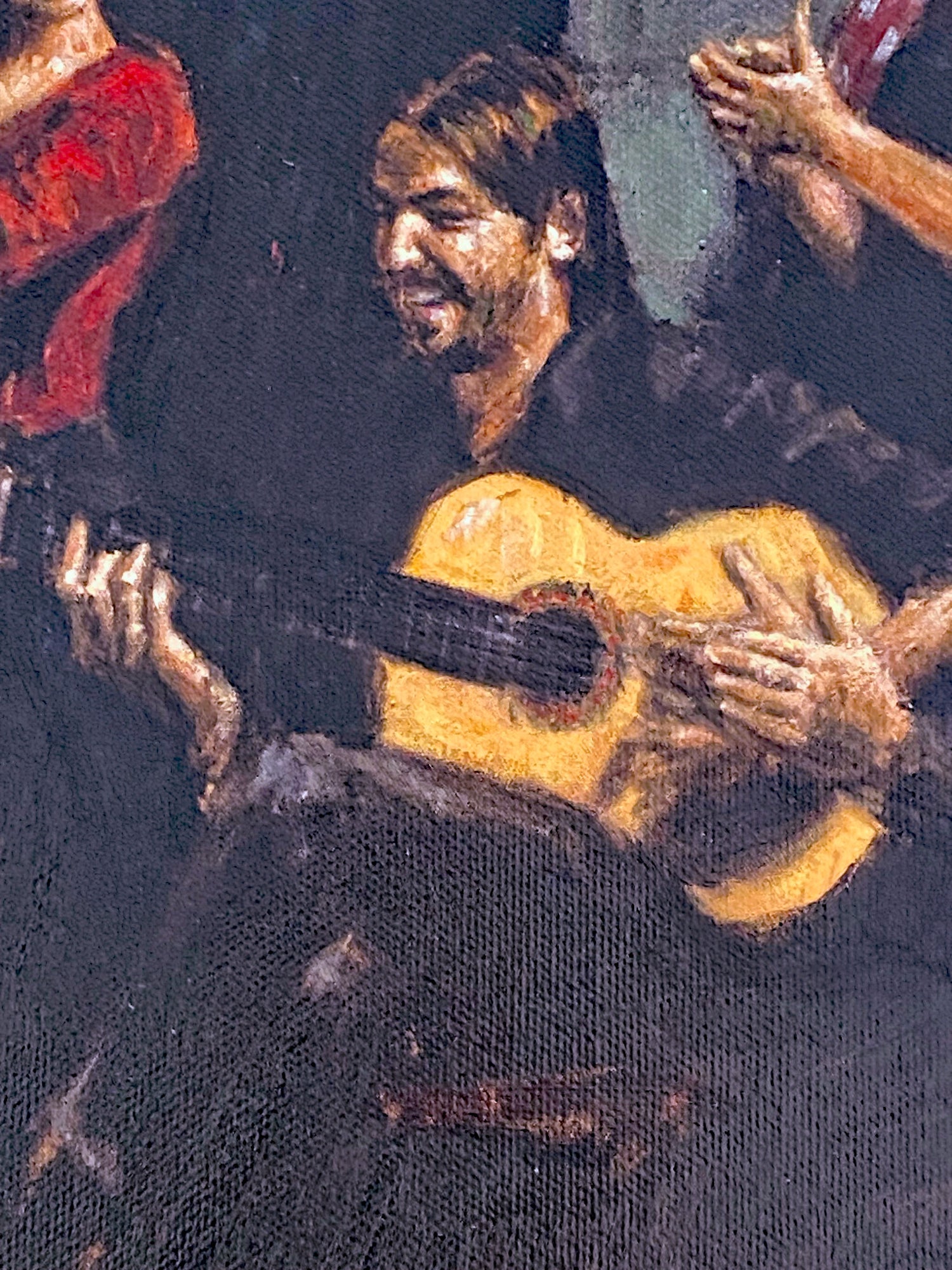 La Juerga Fabian Perez Artist Proof Giclée Print on Board Artist Hand Signed and Numbered