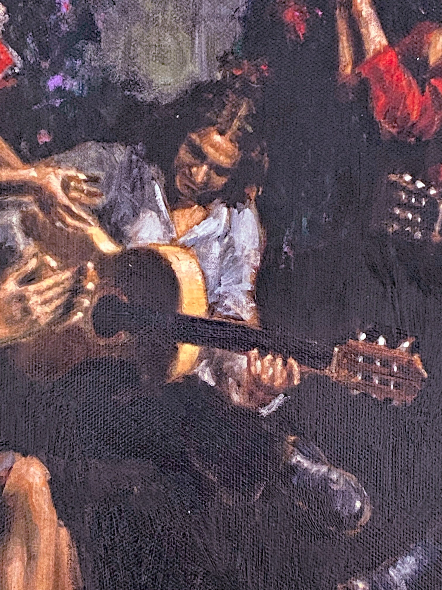 La Juerga Fabian Perez Artist Proof Giclée Print on Board Artist Hand Signed and Numbered