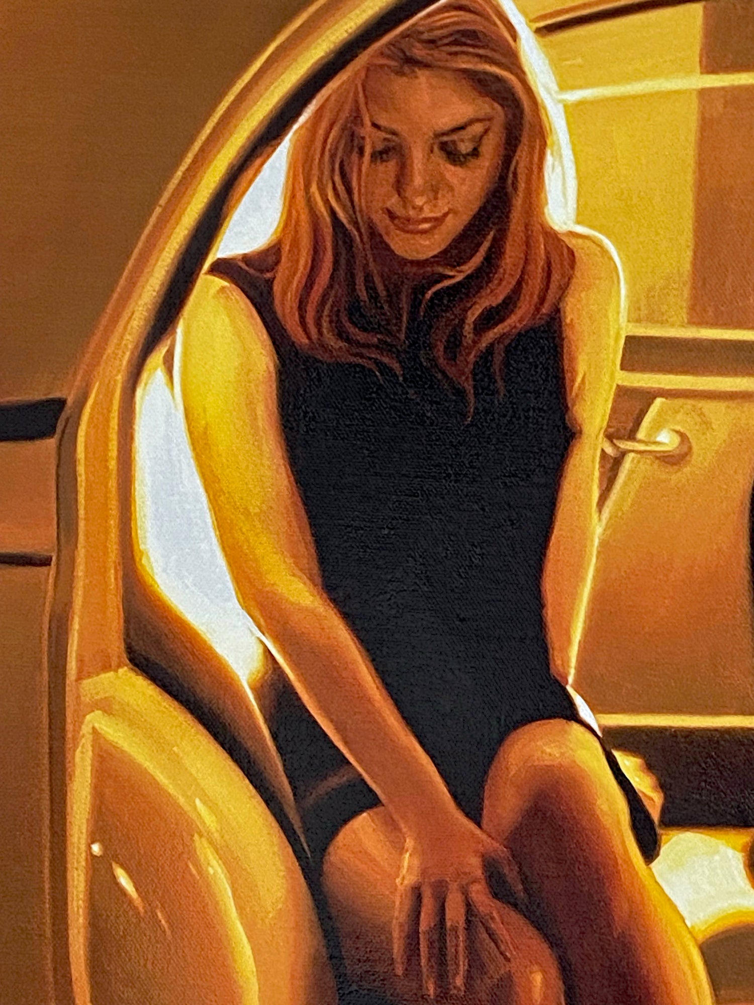 Quintessential Glamour Carrie Graber Canvas Giclée Print Artist Hand Signed and Numbered