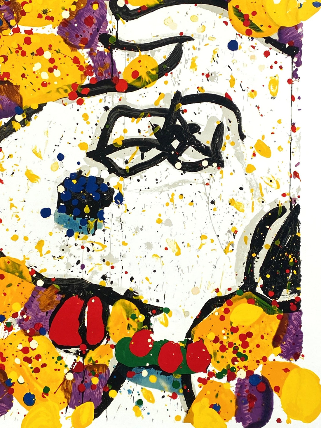 Squeeze The Day-Wednesday Tom Everhart Lithograph on Museum Quality Deckle Edge Paper Signed and Numbered