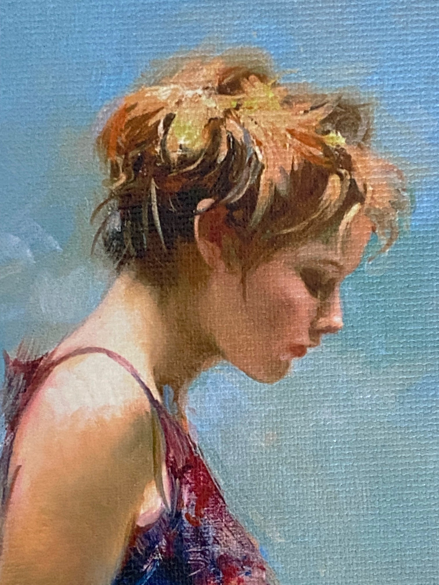 Good Ole Days Pino Daeni Canvas Giclée Print Artist Hand Signed and Numbered