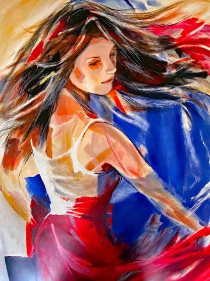 Untitled Limited Edition Giclée on Paper by Christine Comyn