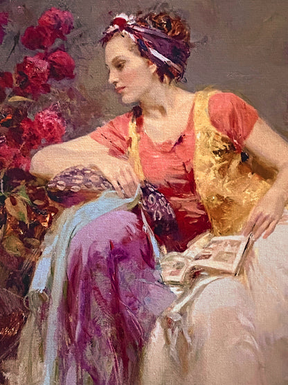 Serendipity Pino Daeni Giclée Print o Canvas Artist Hand Signed and Numbered