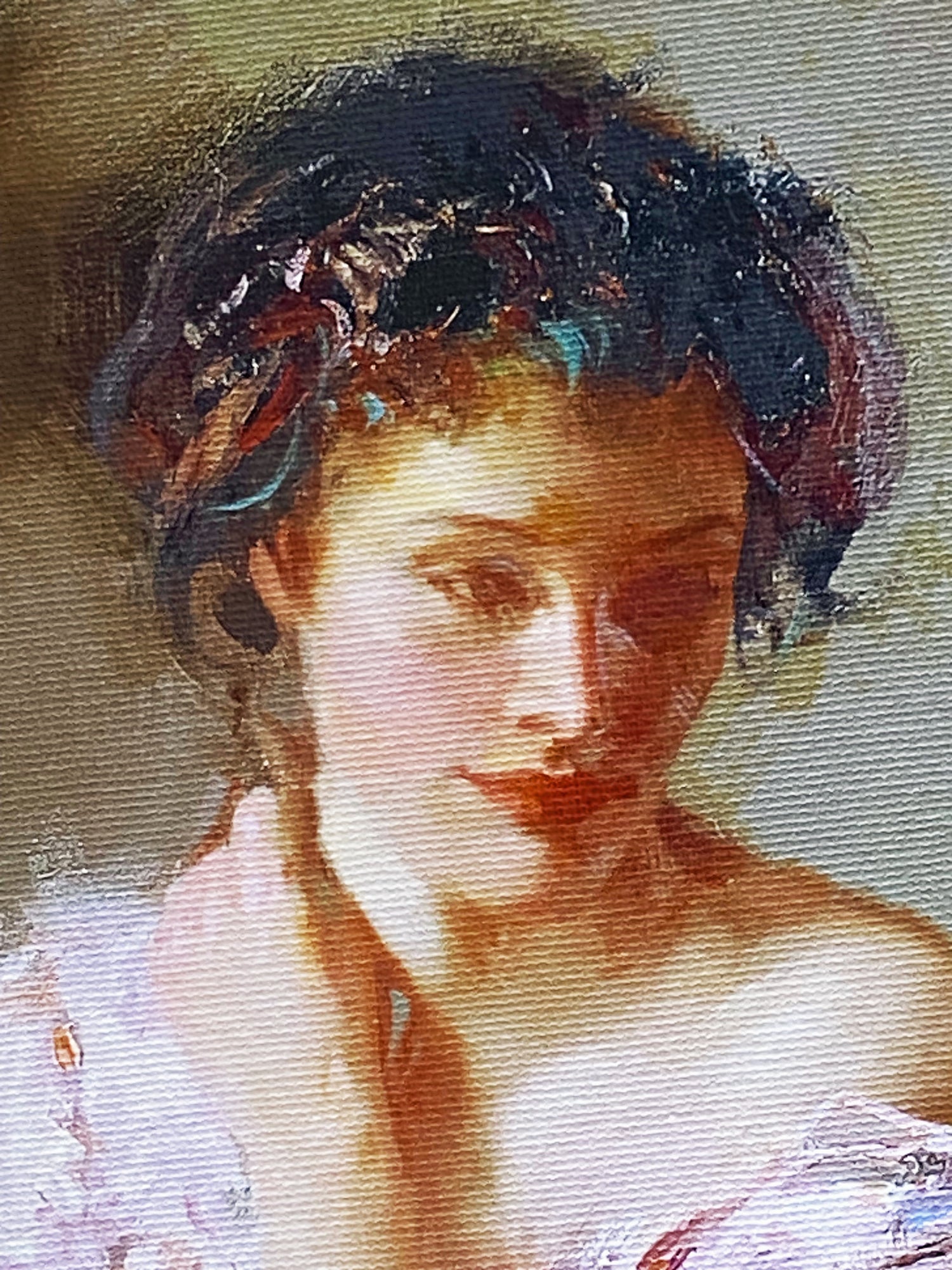 Sublime Beauty Pino Daeni Giclée Print on Canvas Artist Hand Signed and Numbered