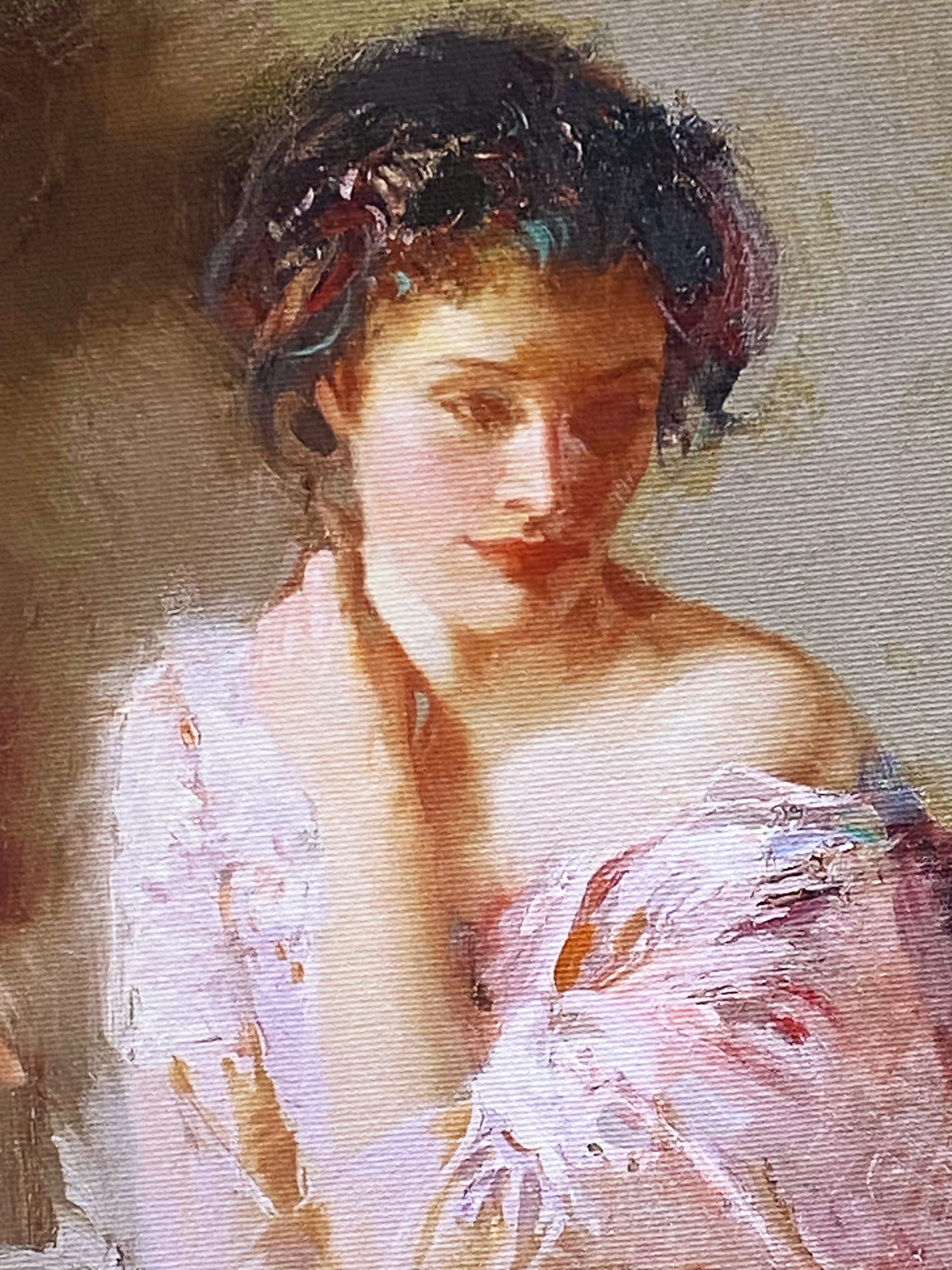 Sublime Beauty Pino Daeni Giclée Print on Canvas Artist Hand Signed and Numbered