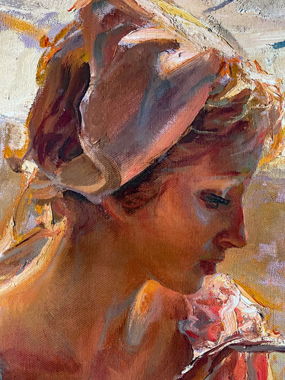 Early Morning Warmth Daniel F. Gerhartz Giclée on Stretched Canvas Artist Hand Signed and Numbered