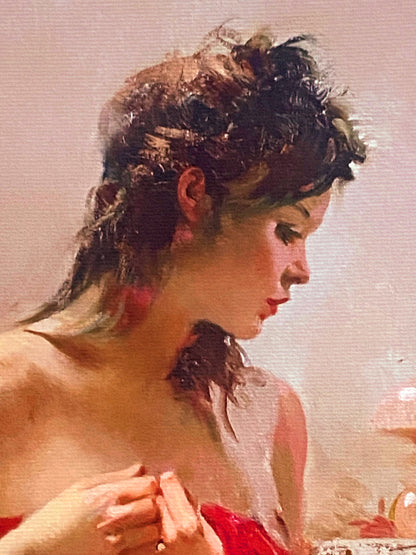Expectations Pino Daeni Canvas Giclée Print Artist Hand Signed and Numbered