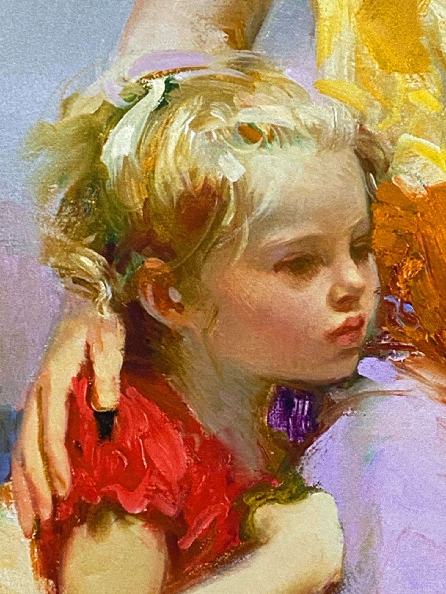Family Retreat Pino Daeni Giclée Print Artist Hand Signed and Numbered