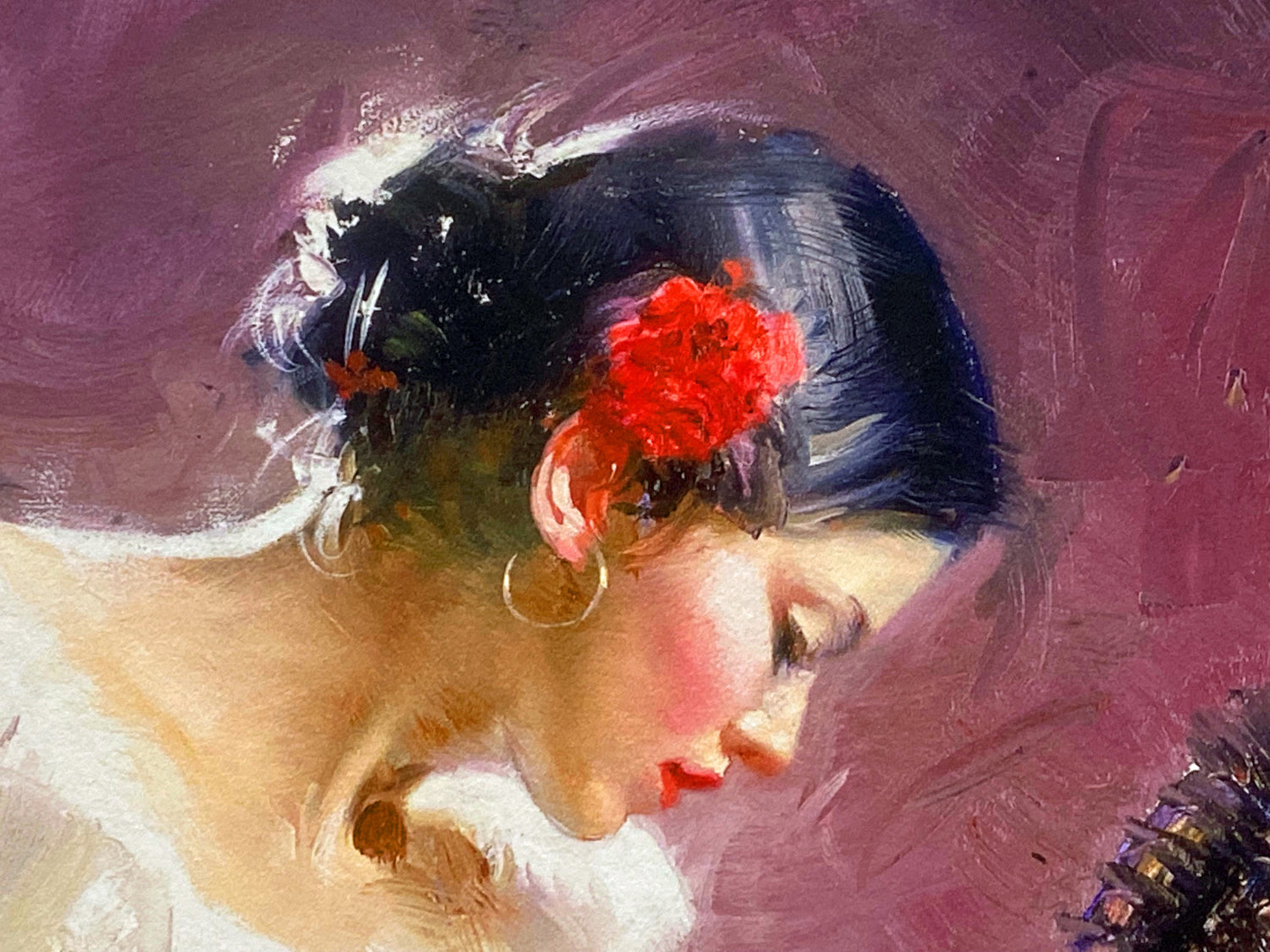 Spanish Dancer Pino Daeni Giclée Print Artist Hand Signed and Numbered