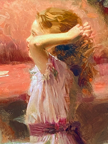 Thinking of You Pino Daeni Giclée Print Artist Hand Signed and Numbered