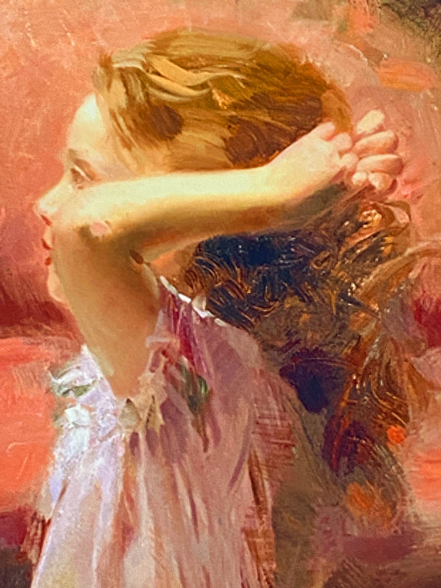 Thinking of You Pino Daeni Giclée Print Artist Hand Signed and Numbered