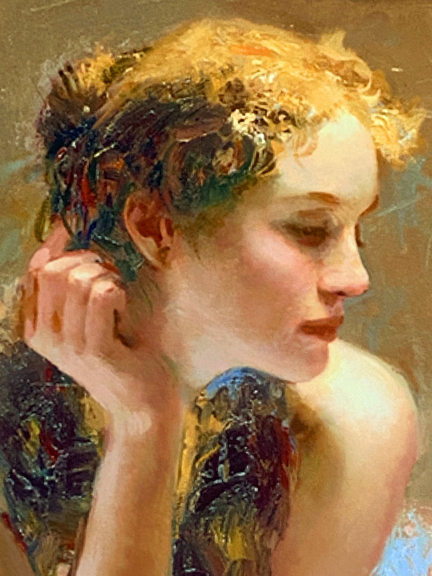 Thinking of You Pino Daeni Giclée Print Artist Hand Signed and Numbered