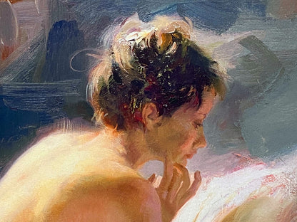 Soft Light - Limited Edition Giclée on Paper by Pino Daeni (1939-2010)