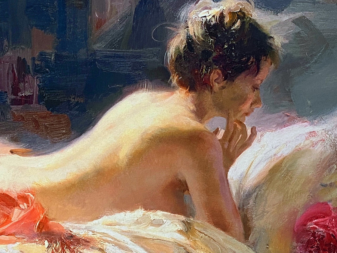 Soft Light - Limited Edition Giclée on Paper by Pino Daeni (1939-2010)