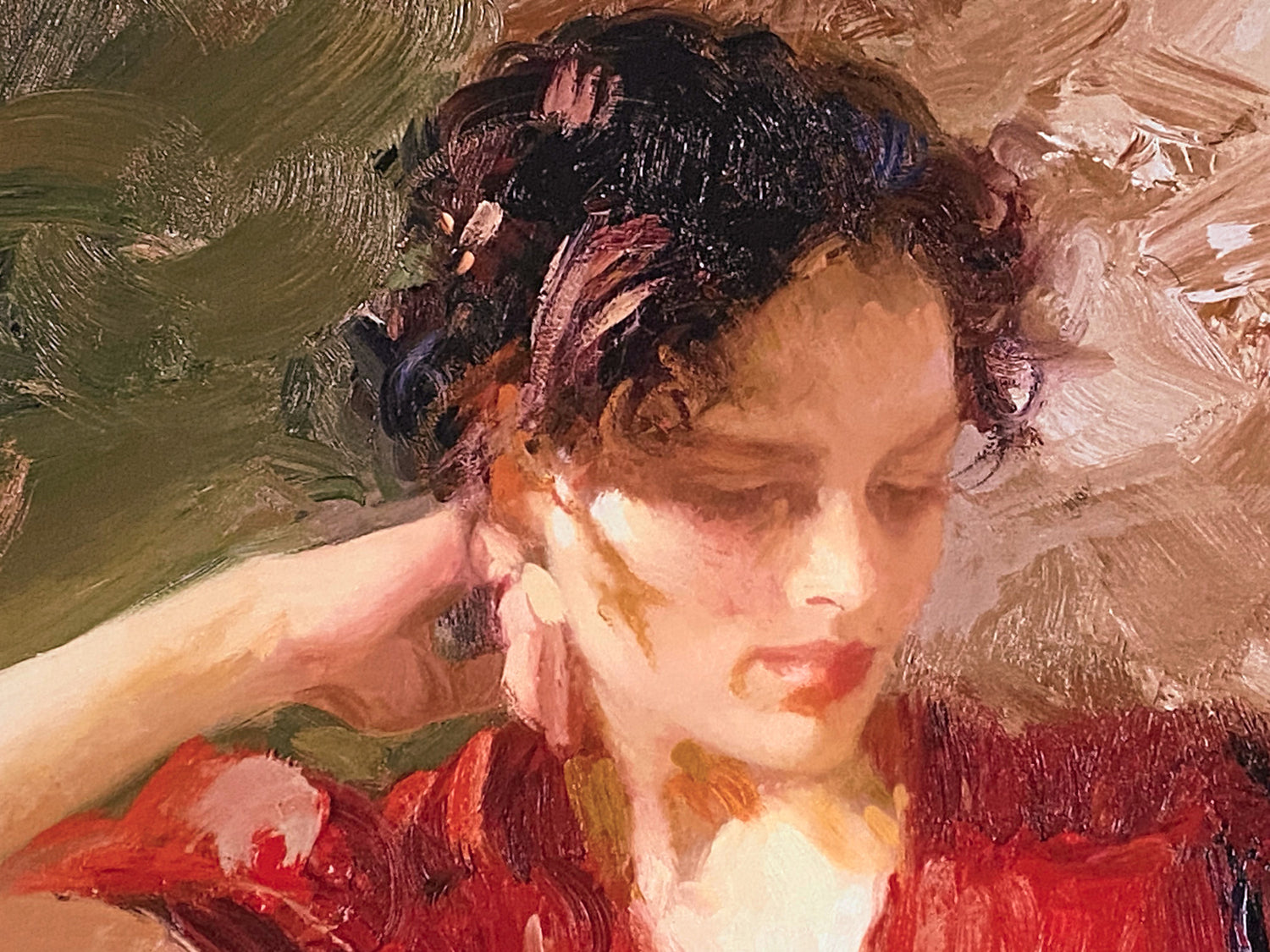 Resting Time Pino Daeni Giclée Print Artist Hand Signed and Numbered