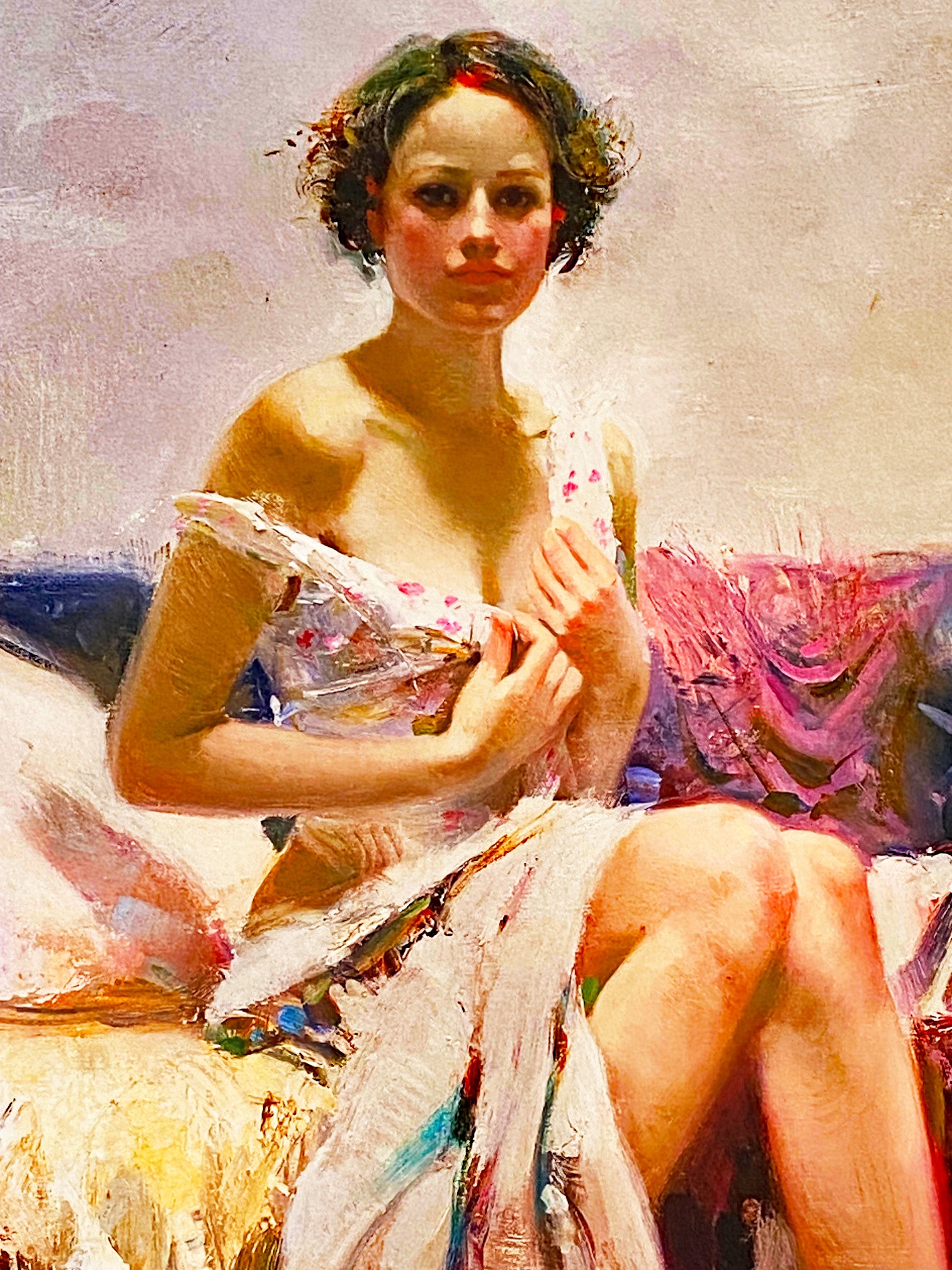 Sweet Sensation Pino Daeni Giclée Print Artist Hand Signed and Numbered