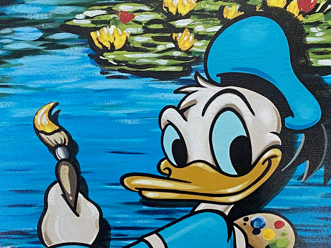 mpressions of a Duck Trevor Carlton and Stephen Reis Canvas Giclée Both Artists Hand Signed and Numbered