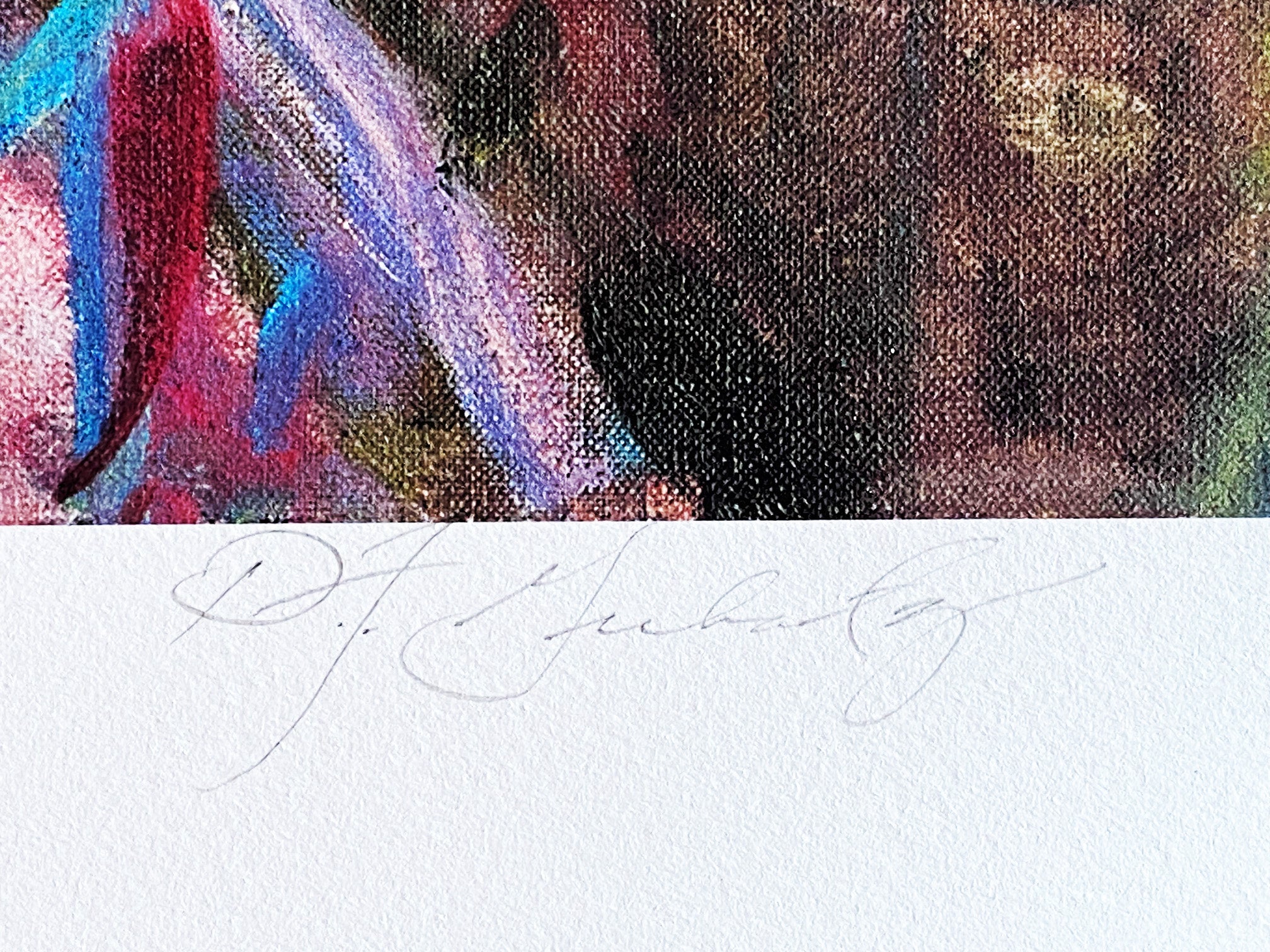 Extending Grace Dan Gerhartz Giclée Print Artist Hand Signed and Numbered
