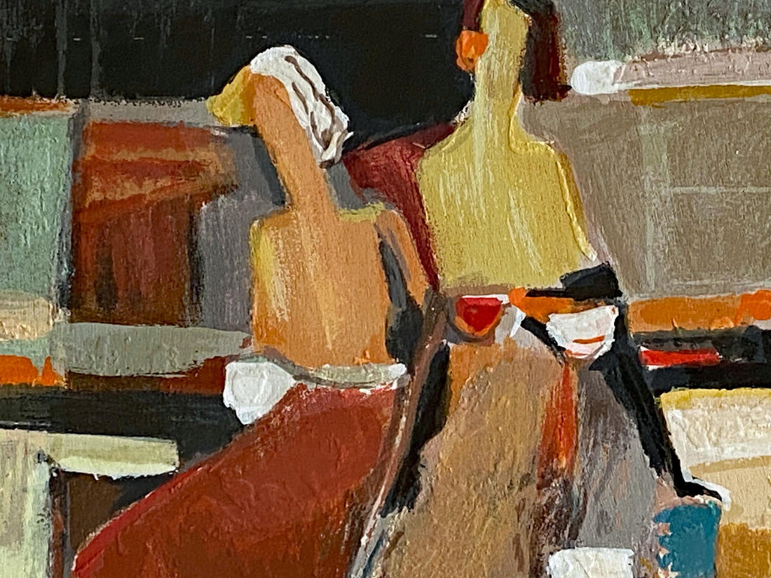 Girlfriends Yuri Tremler Deluxe Edition Serigraph on Wood Panel Artist Hand Signed DLX Numbered