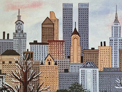 Manhattan Wonderland - Limited Edition Lithograph on Paper by Jane Wooster Scott