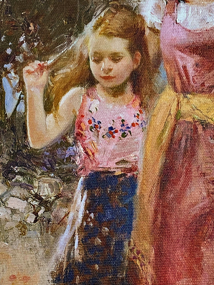 Sea Spray Pino Daeni Giclée on Canvas Print Artist Hand Signed and Numbered