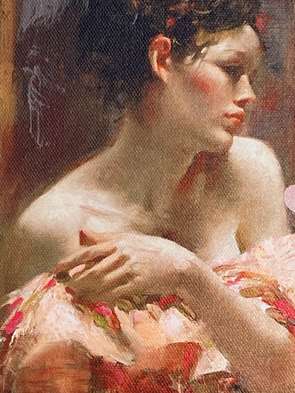 Silk Taffeta Pino Daeni Canvas Giclée Print Artist Hand Signed and Numbered