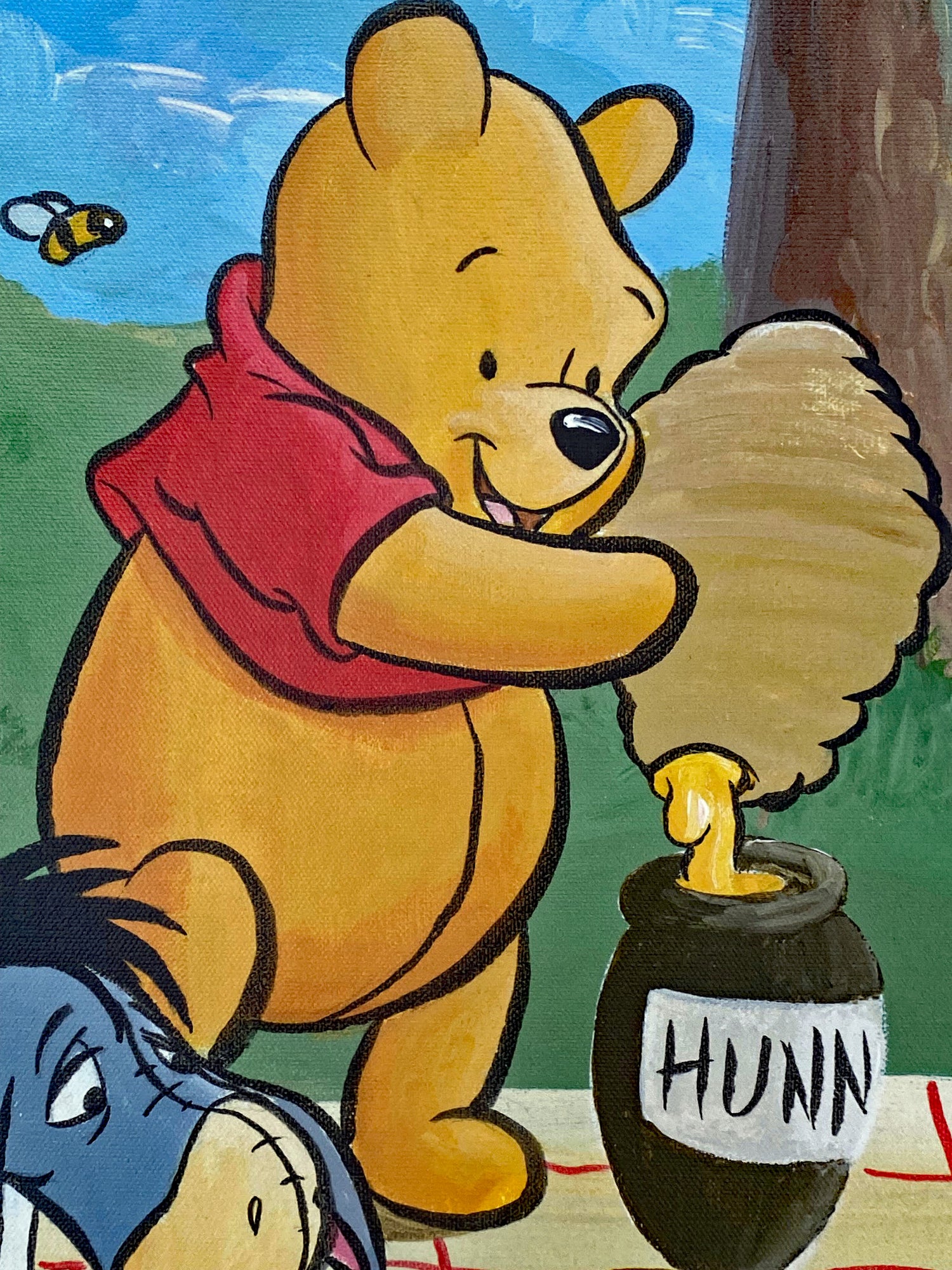 Hundred Acre Wood Tricia Buchanan-Benson Canvas Giclée Artist Hand Signed and Numbered