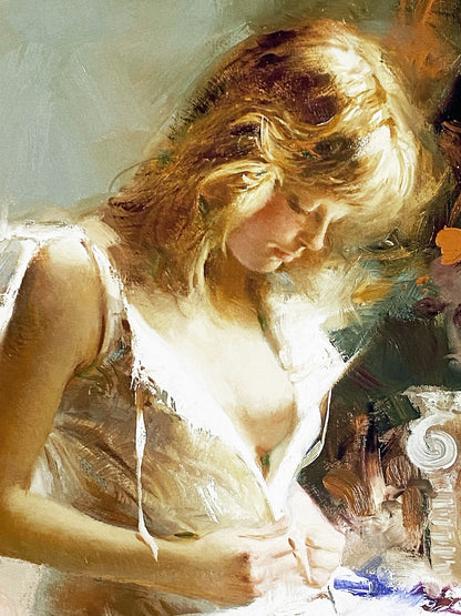 Early Morning Pino Daeni Giclée Print Artist Hand Signed and Numbered