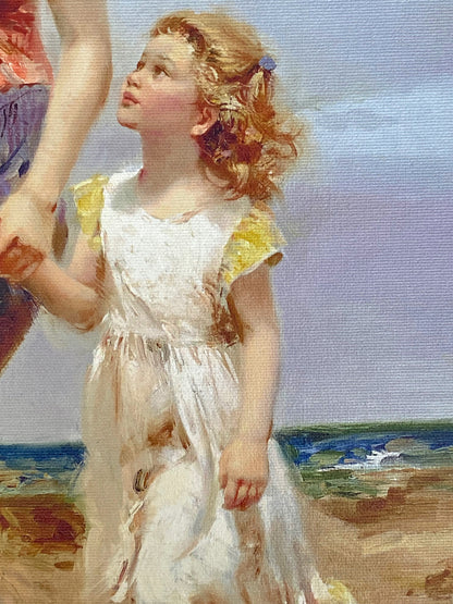 Affection Pino Daeni Canvas Giclée Print Artist Hand Signed and Numbered