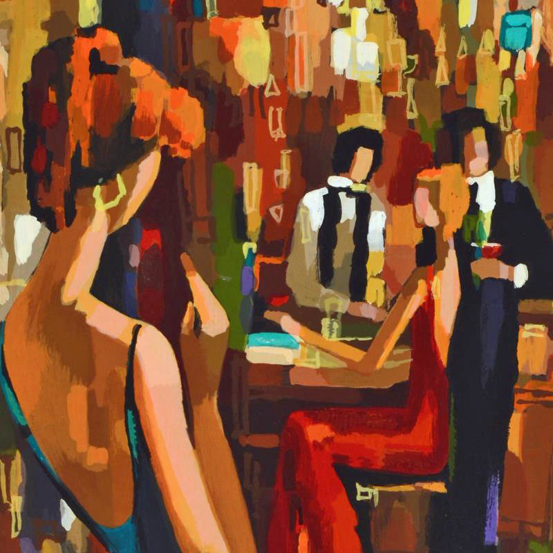 Late Romance Nelly Serigraph Artist Hand Signed and Numbered