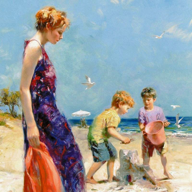 Good Ole Days Pino Daeni Giclée Print Artist Hand Signed and Numbered
