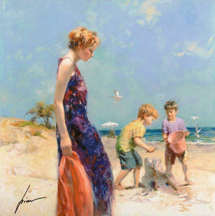 Good Ole Days Pino Daeni Giclée Print Artist Hand Signed and Numbered