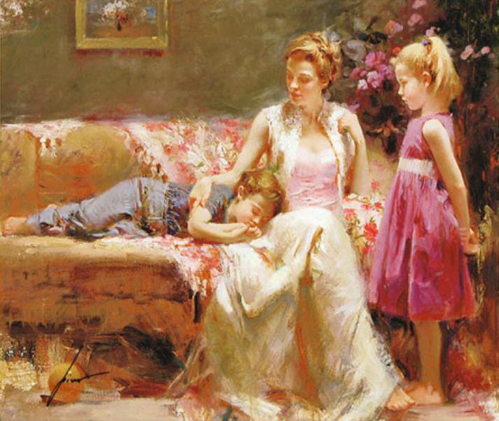 A Time to Remember Pino Daeni Giclée Print Artist Hand Signed and Numbered