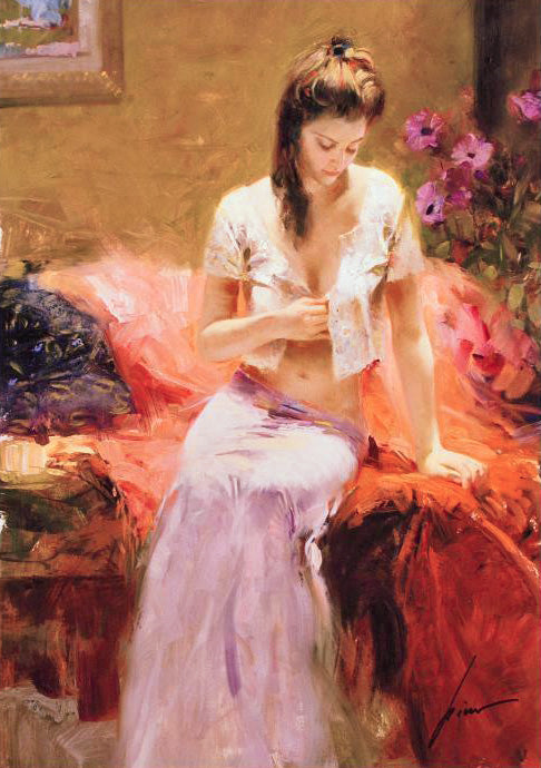 Into The Night Pino Daeni Giclée Print Artist Hand Signed Numbered