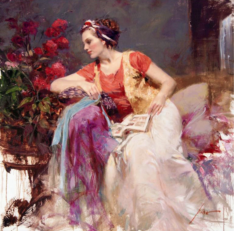 Serendipity Pino Daeni Giclée Print o Canvas Artist Hand Signed and Numbered