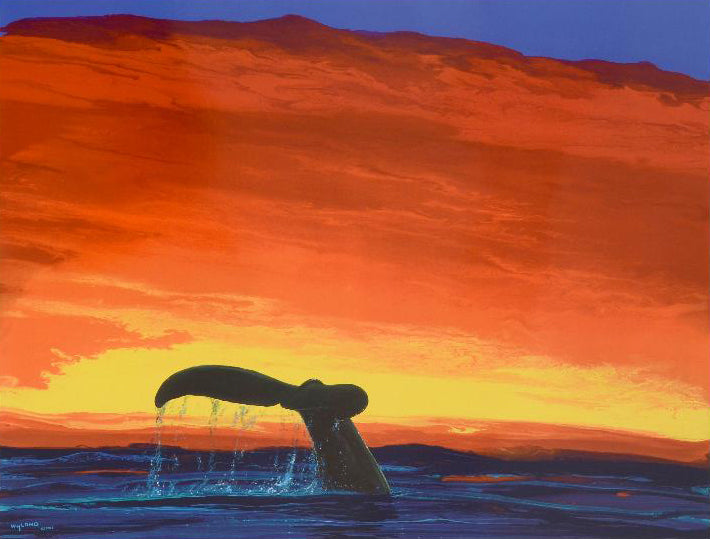 Sounding Seas Wyland Lithograph Print Artist Hand Signed and Numbered