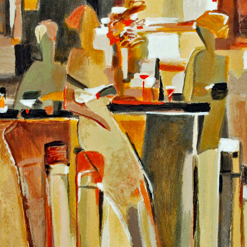 Matinee II Yuri Tremler Serigraph Print Artist Hand Signed and Numbered